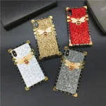 Coque de téléphone de luxe à paillettes 3D abeille, étui de téléphone pour iphone 16 PRO 16E 15 PRO MAX 13 PRO, pour iphone 14 Plus 11 12 PRO 16 Plus