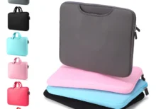 Soft Laptop Bag Sleeve 15.6 17.3 inches For Macbook Air Case 2021 Pro 11 12 13 14 15 17 inch Huawei Handbag Laptop Sleeve Cover