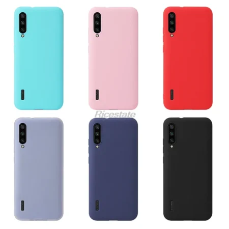Coque pour Xiaomi Mi 9 SE Mi Play, étui souple en Silicone pour Mi 6 8 9 se 10 A1 A2 A3 Lite CC 9 9E Xiaomi 9T 10T Pro