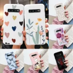 Case For Samsung Galaxy S10 S 10 Plus S10E Phone Cover Cute Cartoon Candy Painted Soft TPU Coque For Samsung S10 S10 S10E Funda