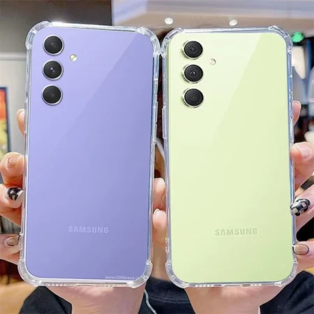 Silicone Clear Soft Phone Case for Samsung A54 Thin Back Cover Slim Transparent Protective on For Galaxy A 54 54A 6.4" SM-A546V