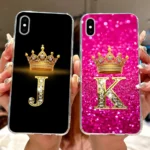 Pour Apple iPhone X XR XS Max étui nouvelles lettres couverture clair Silicone souple TPU coque de téléphone pour Apple iPhone XS Max iPhoneX XR Fundas