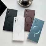 For Magsafe Magnetic Case For Samsung Galaxy S20 21 FE S21 S22 S23 Ultra PLUS Note 10 Plus 20 Ultra Soft Liquid Silicone Cover