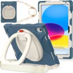 Armor Case Universal For iPad 2025 A16 11th 10.9 2022 10th Gen. A3354 A3355 A3356 A2757 A2777 A2696 Rotating Stand Hybrid Cover