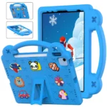 EVA Kids Case For iPad 11th A16 2025 Gen Kickstand Handle Shockproof Cartoon Tablet Cover