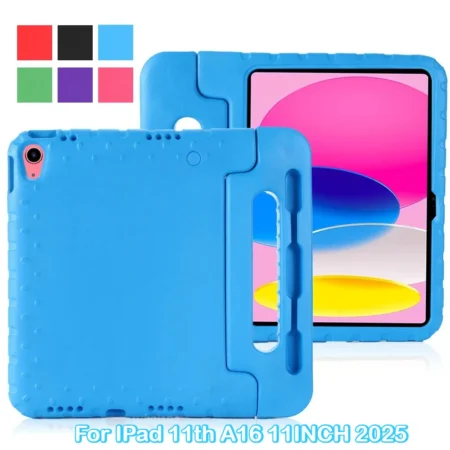 EVA Kids Tablet Case for New Apple IPad A16 11th 2025 10th 10.9 Air7 11 13 M3 MINI 7 6 5/4/3/2/1 Armor Shockproof Protect Cover